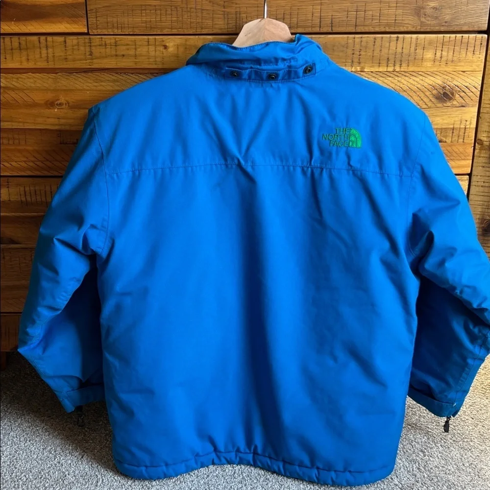 The North Face Kids Blue and Green Jacket